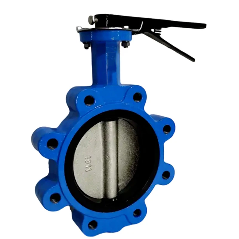 Factory wholesale LTD71X Rubber lined Lug butterfly valve PN16 wafer type Butterfly Valve with clamp