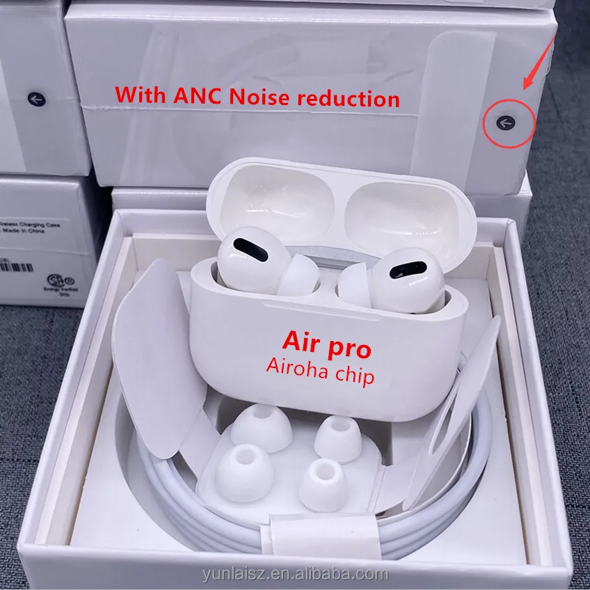 Original Logo 1:1 tws air pro 3 earphones airoha 1562a anc 1536u chip airpro 3 Wireless Earphone Earbuds Air pro 3 Generation 3