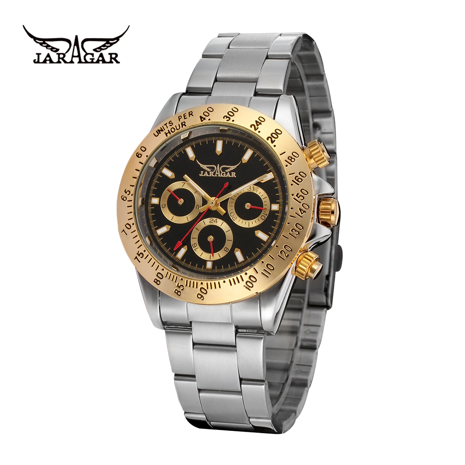 2024 JARAGAR relogio masculino Multifunction Top Selling Automatic Mens Watches OEM China Wristwatches relojes hombre
