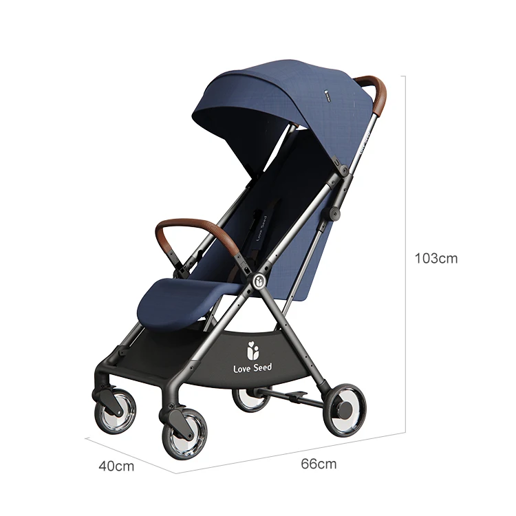 Best Selling High Quality Baby Ride On Push Chair Easy Folding Light Weight Baby Carriage Simple Design Baby Stroller