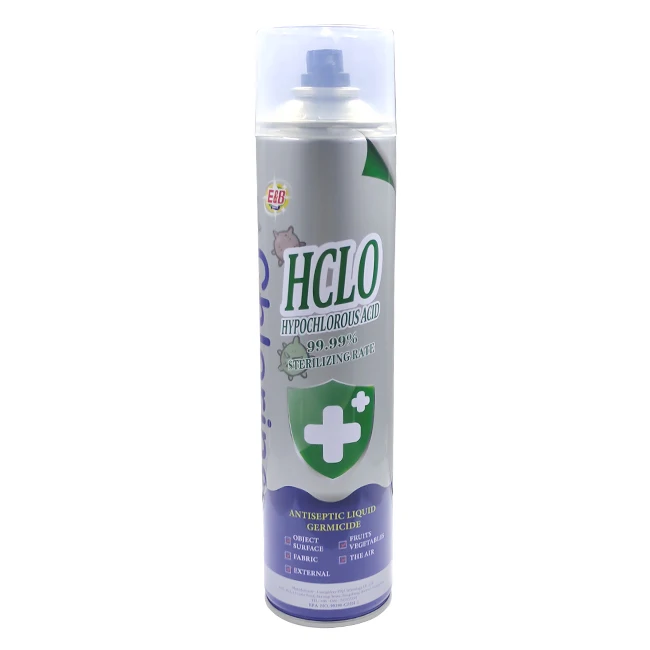 650ml 100ppm Spray Type Hypochlorous acid disinfectant