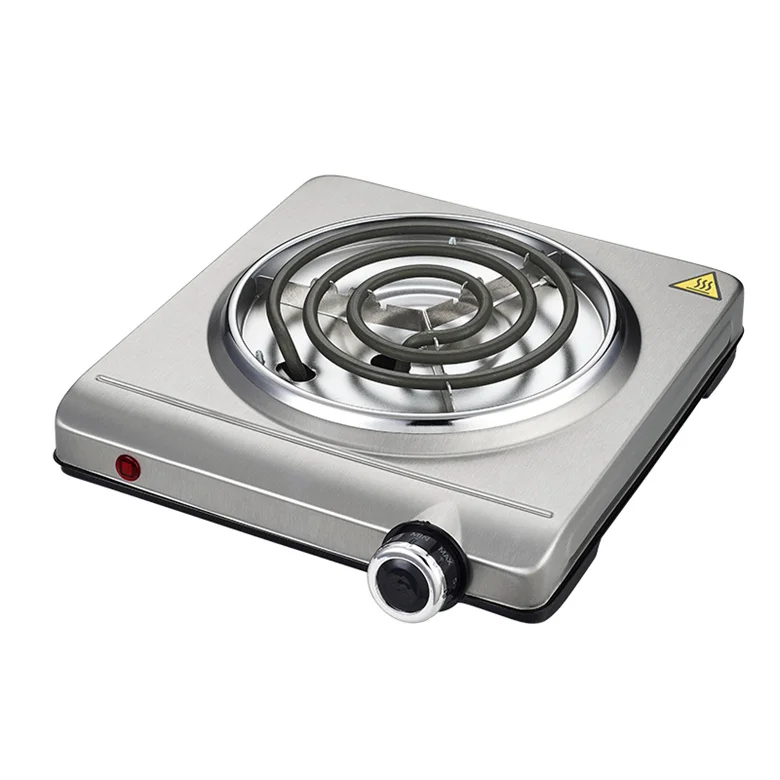 Portable stove 1000w high quality safe heating commercial kitchen portable mini coil burner electric stove
