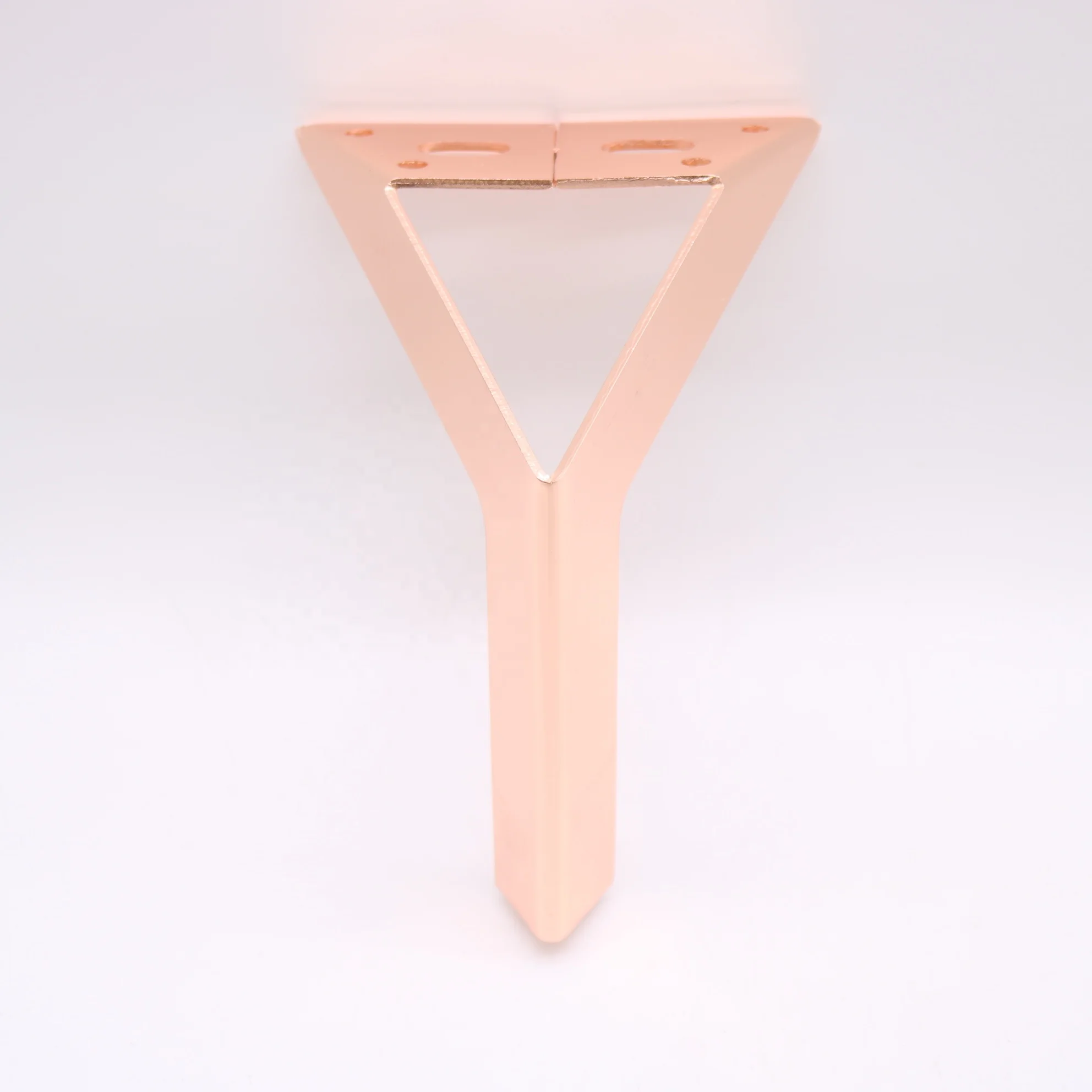 Furniture Accessories Brass Gold Sofa Table Legs Brushed Nickel Metal Sofa Legs Gold Furniture Hardware