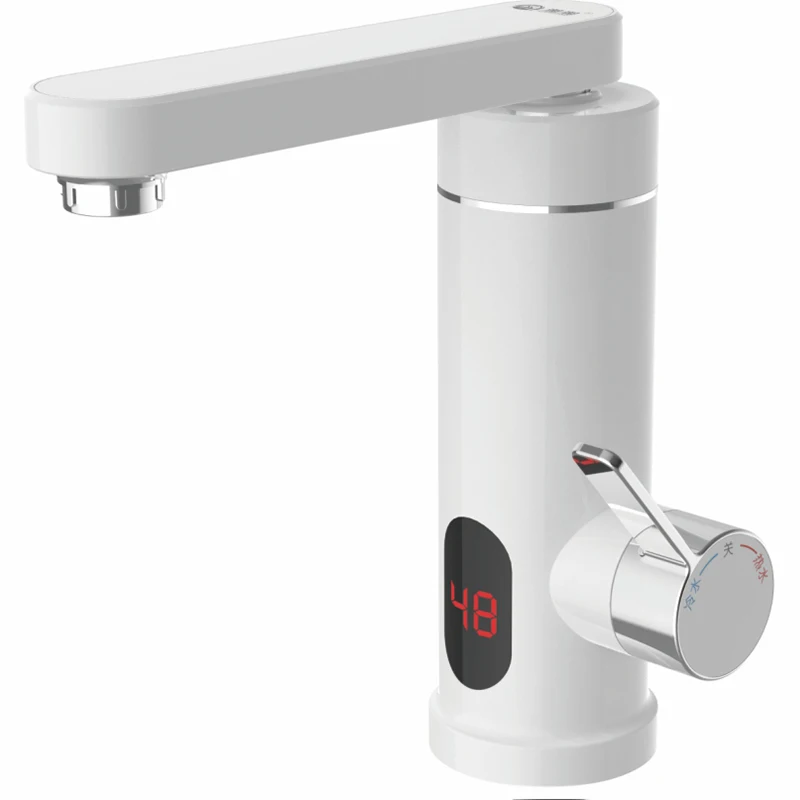 Home kitchen  bathroom electric heating faucet instant heating faucet 3300W  LED display electric heater