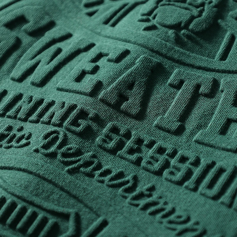 Oem Clothing Custom High Quality 100 Thick Cotton Men Oversized T Shirt Camiseta Premium Embossed T Shirt