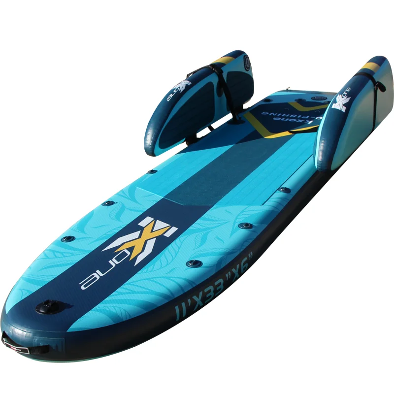 Canoe/Kayak Drop Stitch Folding Fishing inflatable collapsible fishing paddle Canoe/Kayak for ocean lakes rivers