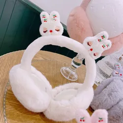 Designer Wholesale Hot Sale Cute Shape Solid Color Soft Fur Earmuffs For Kids