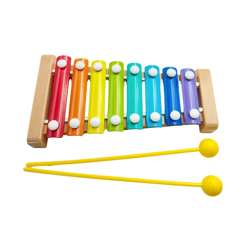New items Cheap Children Wooden Montessori Musical Instruments Classic Hand Knock Xylophone Educational Music Toys For Kids