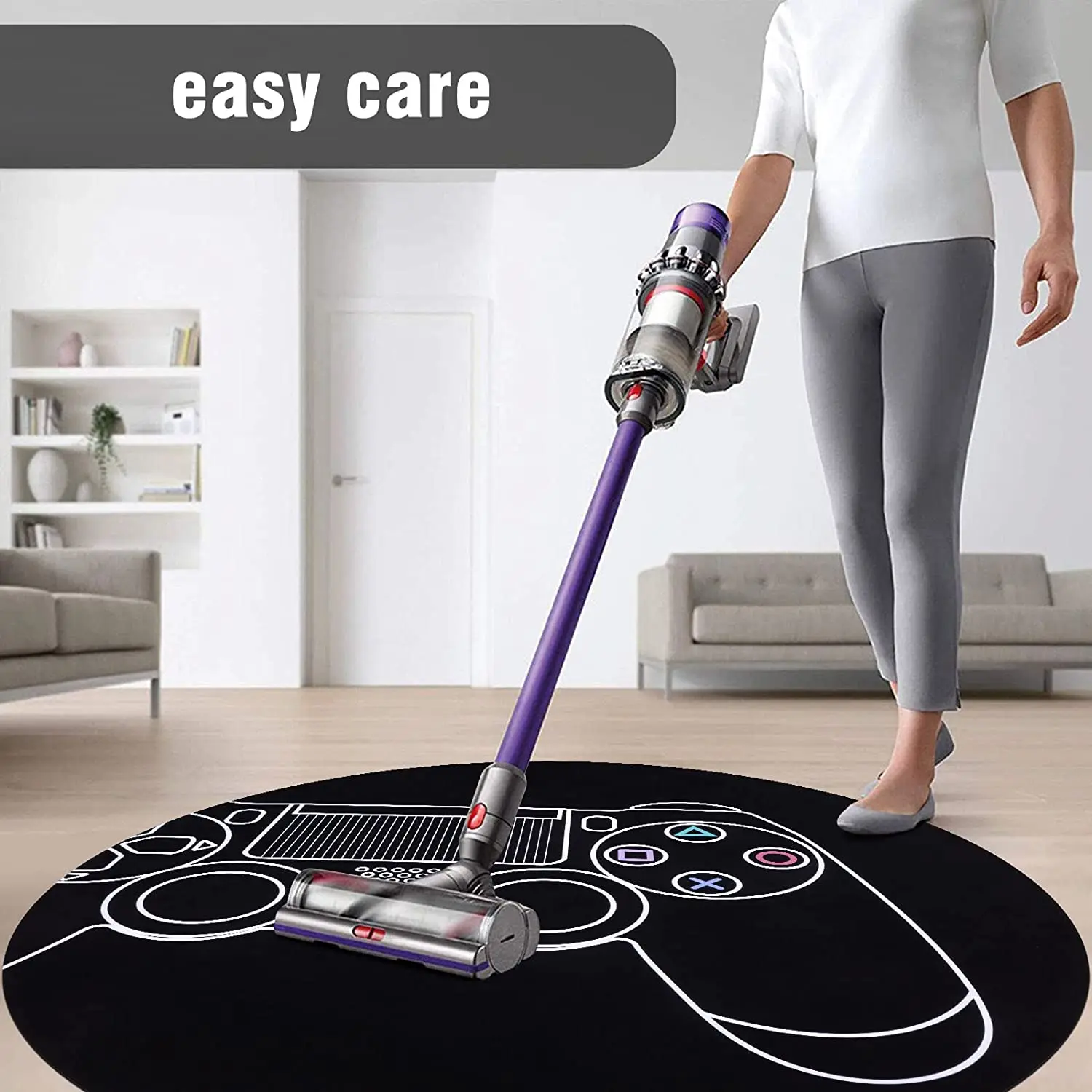 2022 New Design Full Color Custom Size Chair Mat Rubber Floor Mats Waterproof Computer Gaming Carpet Hardwood Chair Mat