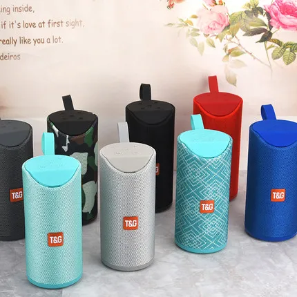 TG113 Portable Speaker Wireless Bass Subwoofer Waterproof Outdoor Speakers Boombox AUX TF USB Stereo Loudspeaker Music Box