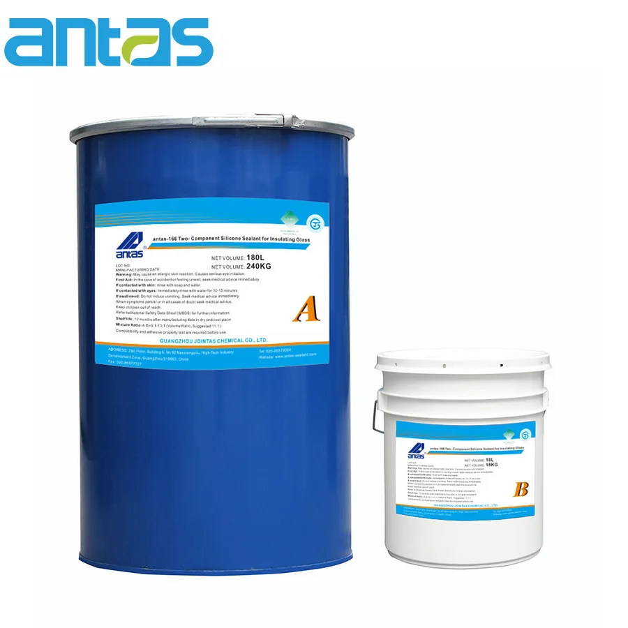 Antas 166 Drying Fast Construction Joint Adhesive Insulating Glass Silicone Sealant