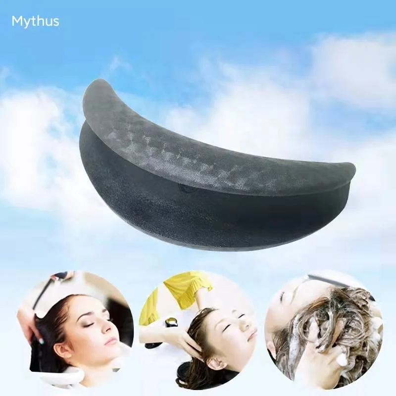 Hair Salon Silicone Hairdressing Rest Cushion Neck Pillow Gripper Hair Spa Washing Sink Basin Tool Durable Silicone Neck Pillow
