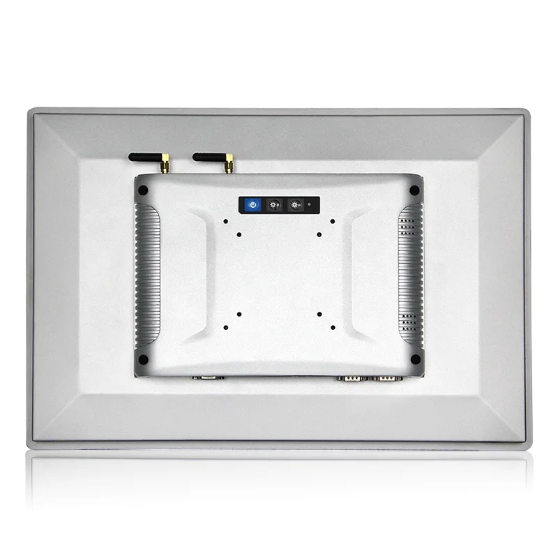 Безвентиляторный промышленный компьютер с сенсорным экраном 15,6 дюйма, 3 мм, алюминиевая панель с сенсорным экраном, цена ПК