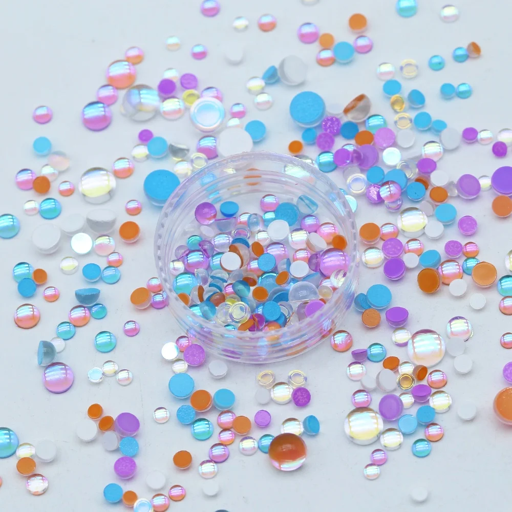 Оптовая продажа 12 видов цветов SS6-SS20 3D Русалка слезы горный хрусталь для украшения ногтей поделки