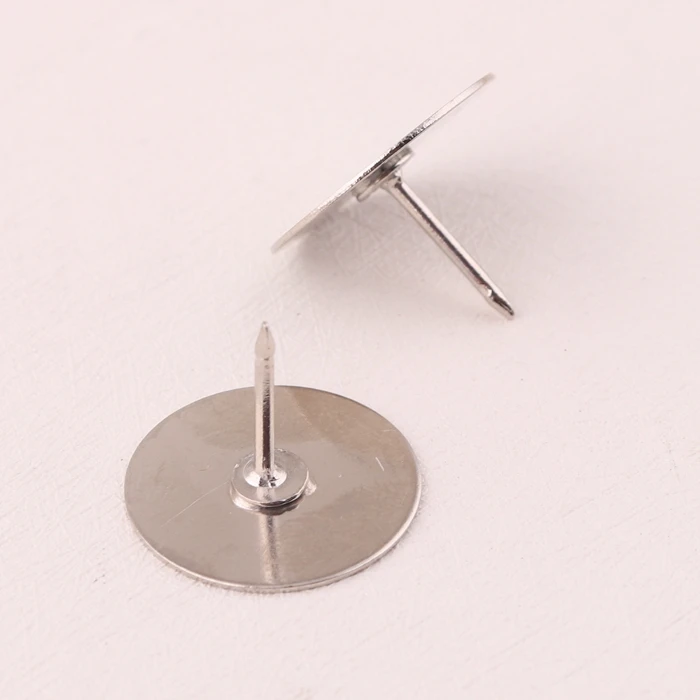 customized 17*12mm brass butterfly clutch back pin for lapel badge