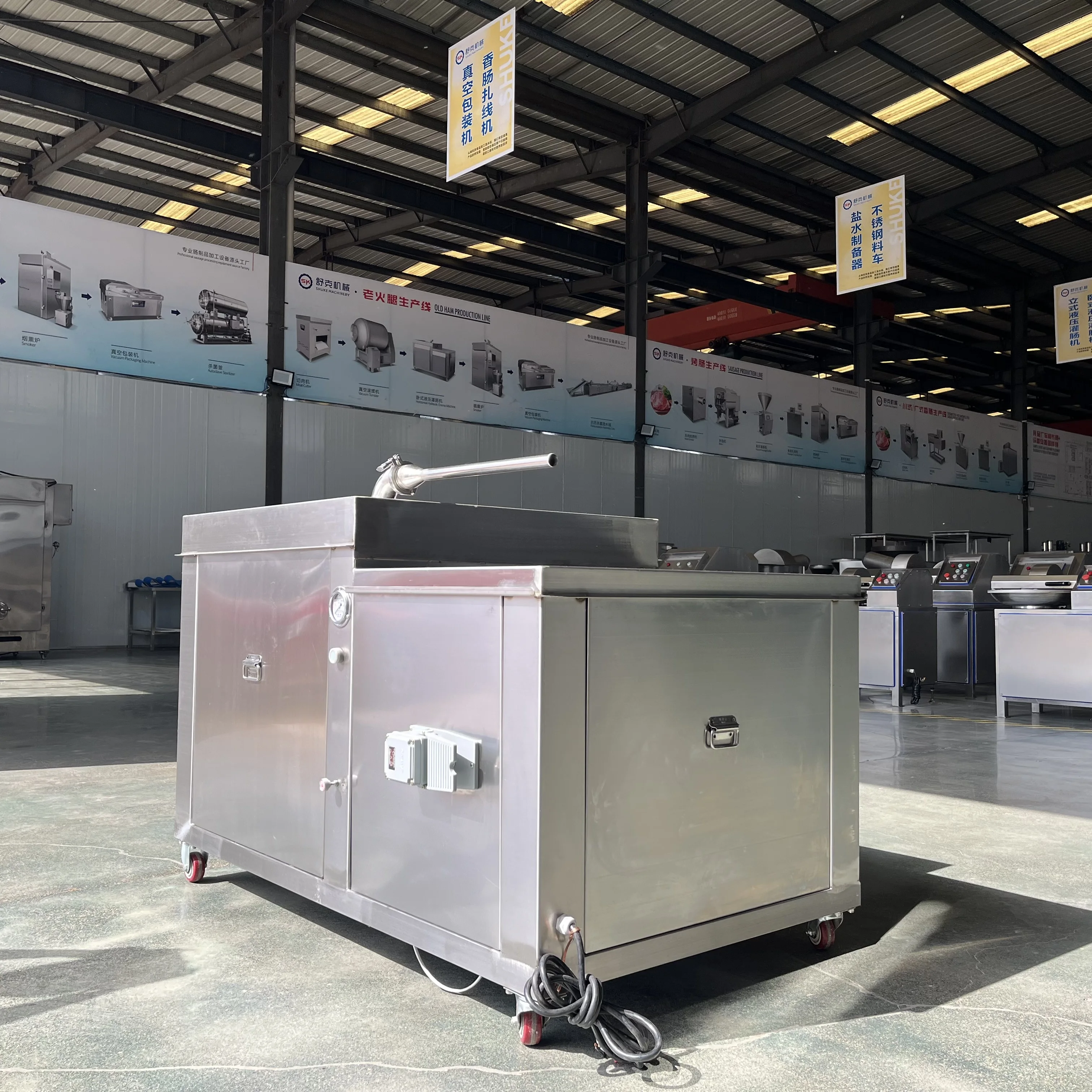 Precision Hydraulic Sausage Stuffer for Commercial Production