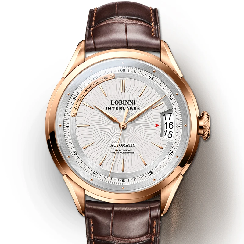 LOBINNI 2021 Watches New Arrival Mechanical Watch Men Wrist Fashion Watch 17511
