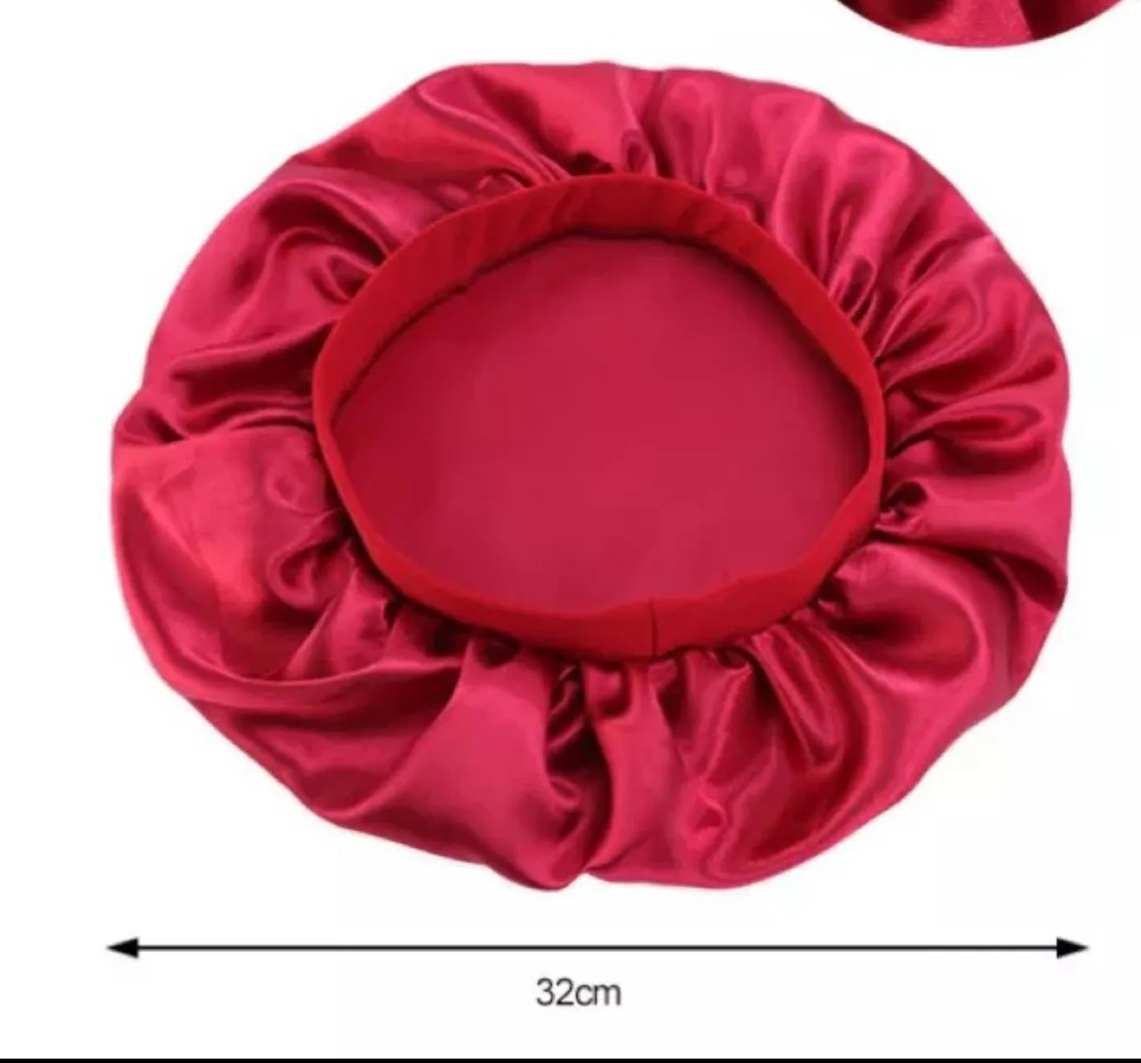 2022 Manufacturer Bath  Waterproof Satin ShowerCap with Elastic Dual Layer PE Fabric Inner Women BathCap Custom Reusable