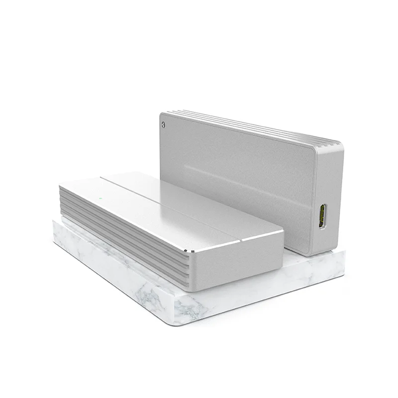 Алюминий Ужин Скорость 40 Гбит/с 4 ТБ Thunderbolt 3 м. 2 NVMe ssd-корпусов твердотельный накопитель внешний корпус для жесткого диска