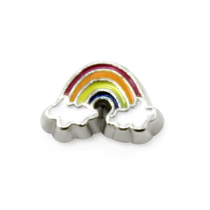 Wholesale Mix Style Charms Mini National Floating Locket Flag Charms For floating Locket necklace