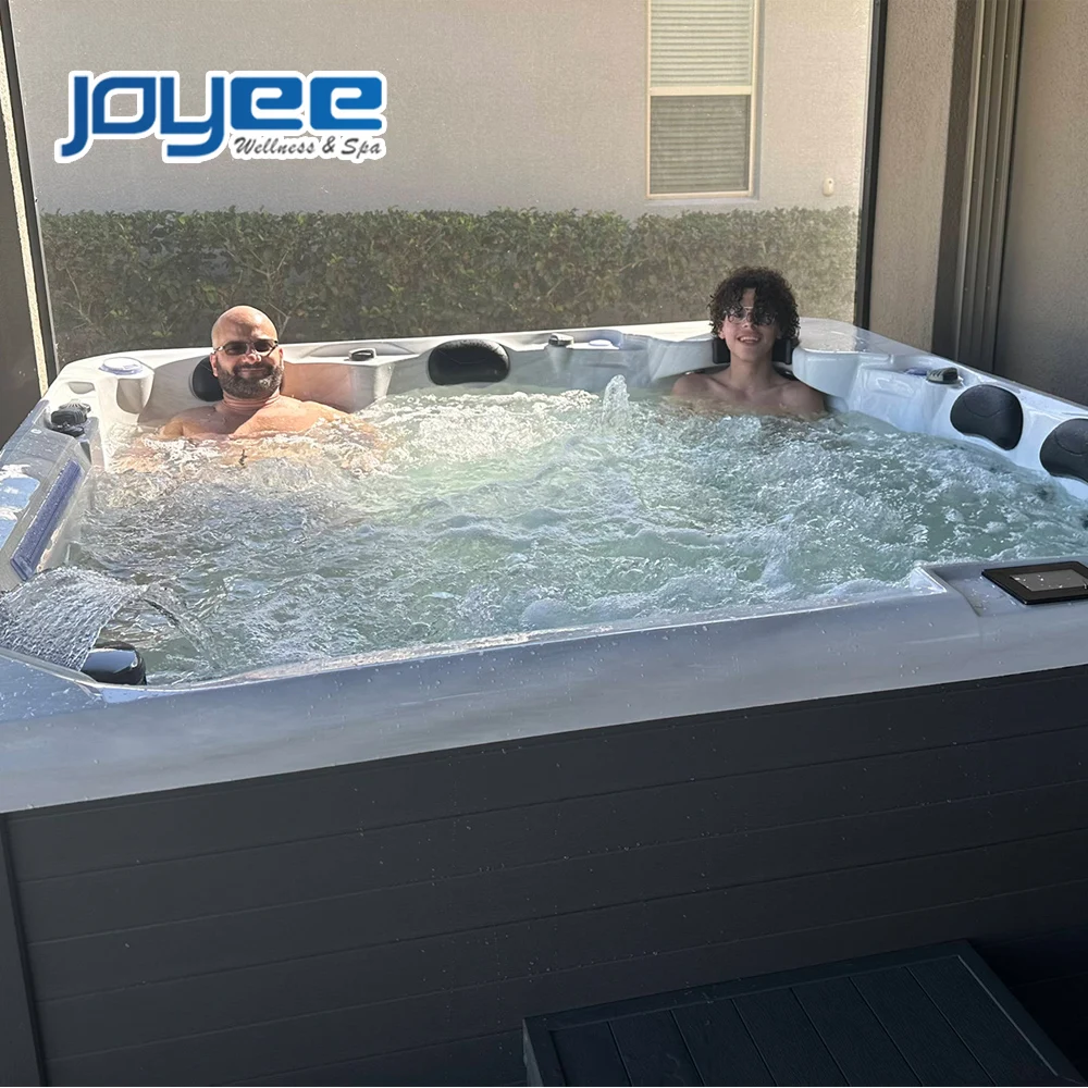 JOYEE Hot Sale exterior outdoor jaquzzi opblaasbar Spa Hot Tub whirlpool im freien with ozone generator
