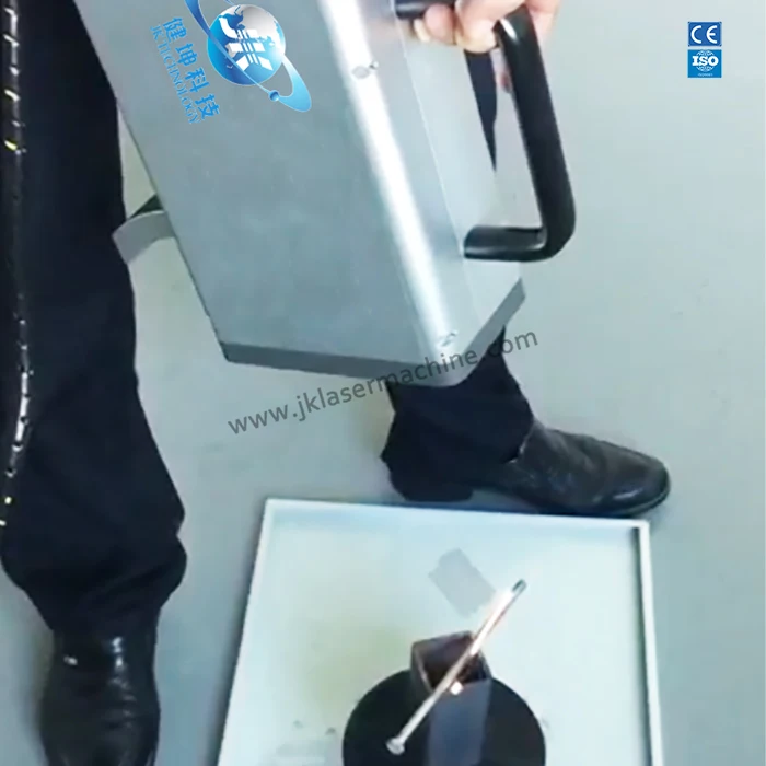 JKlaser JKL-GB-50-I laser cleaner fiber laser cleaning laser rust removal machine for metal rust paint cleaning