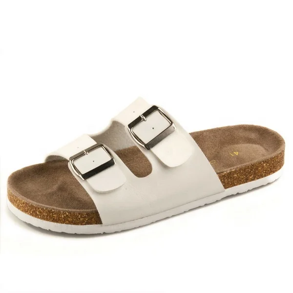 Wholesale Outfoot antiskid women custom printing cork sole slippers