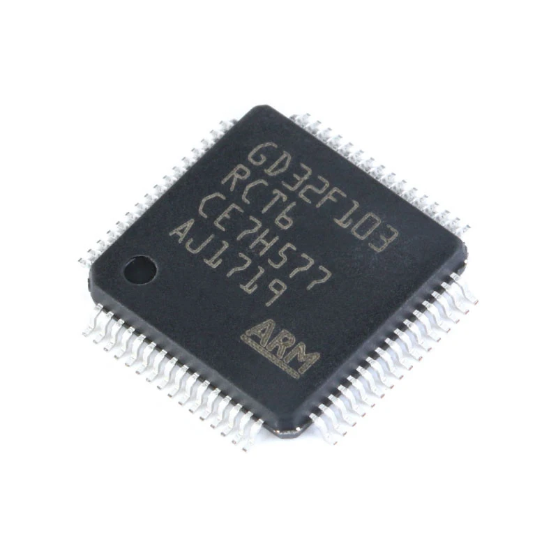 (Electronic Components)Integrated Circuits MCU Controller LQFP64 GD32 GD32F103 GD32F103RCT6