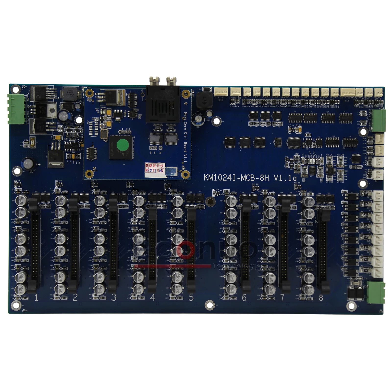 High quality Flora large format printer parts  konica KM1024i MCB 8 printhead board  116-0517-000