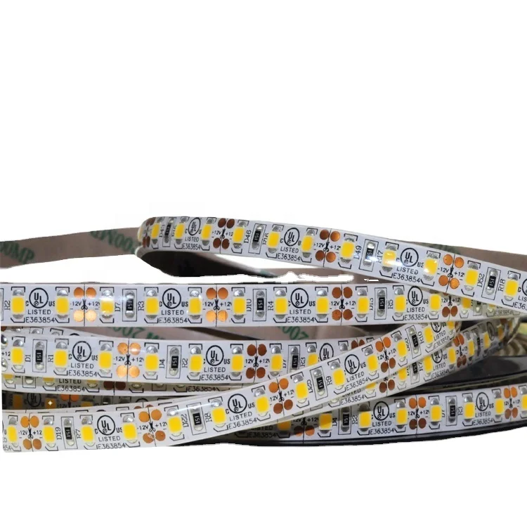 SMD2835 120LED IP65  DC12 Volt 3000K warm white single color smart Flex Led Strip Light