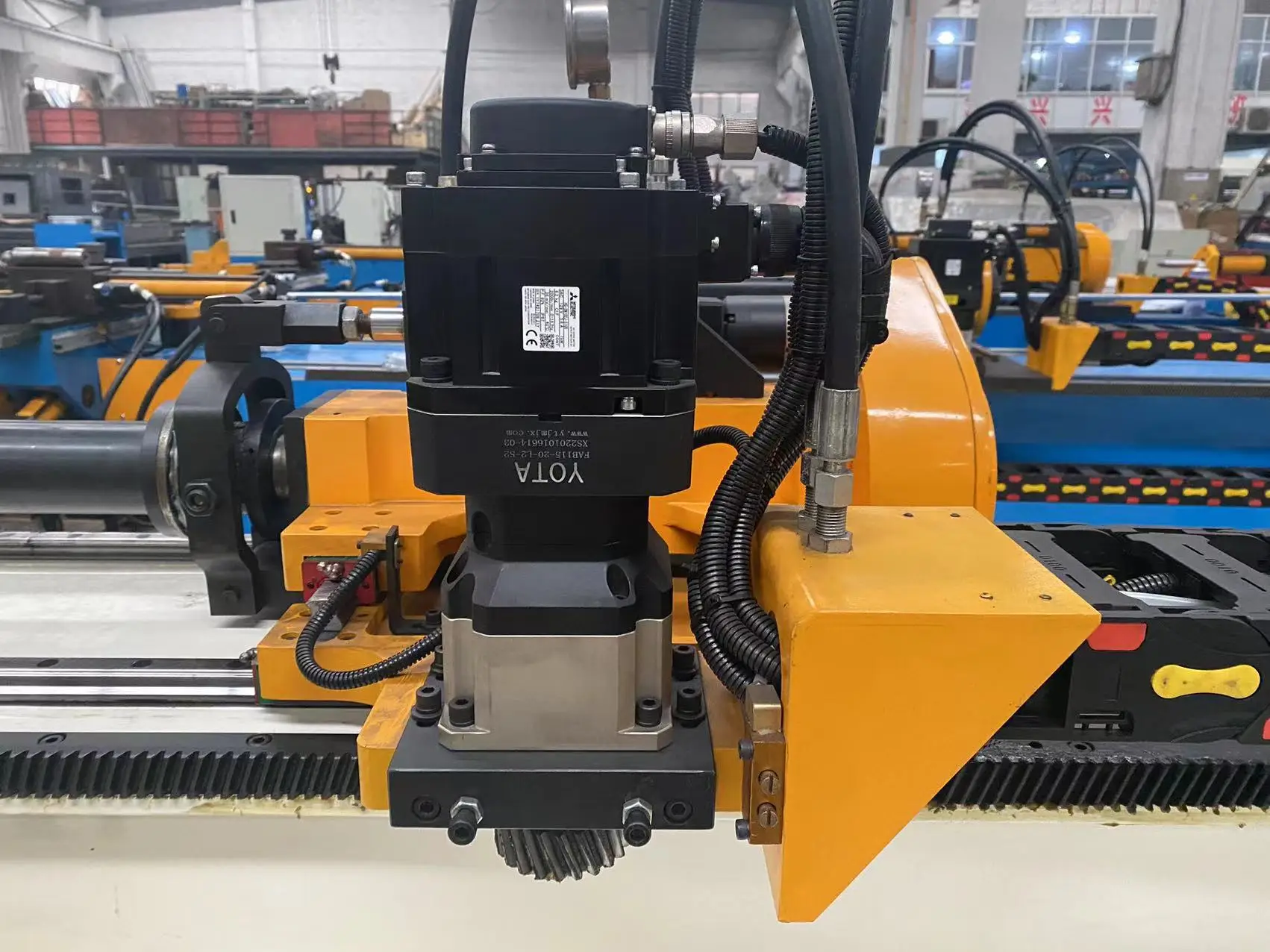 38 50 CNC Automated Steel Aluminum Copper Pipe and Tube Bending Machine for Furniture Exhaust Yacht