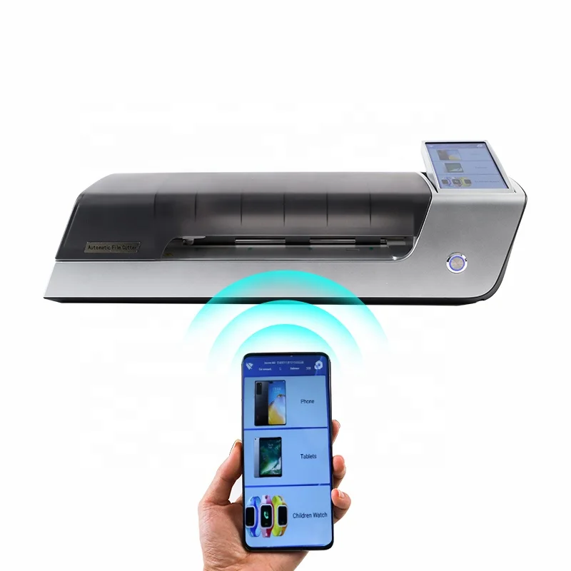 Machine make screen protector hydrogel cut plotter laser screen protector cutting machine