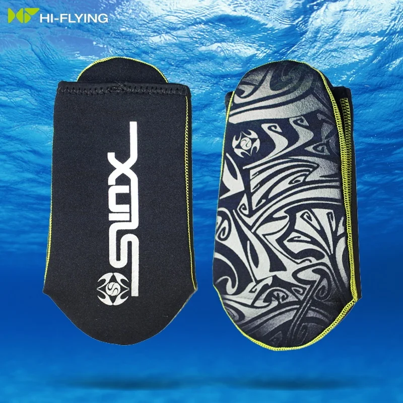 Water sports equipment swimming 3mm neoprene diving socks wetsuit socks flexible diving socks