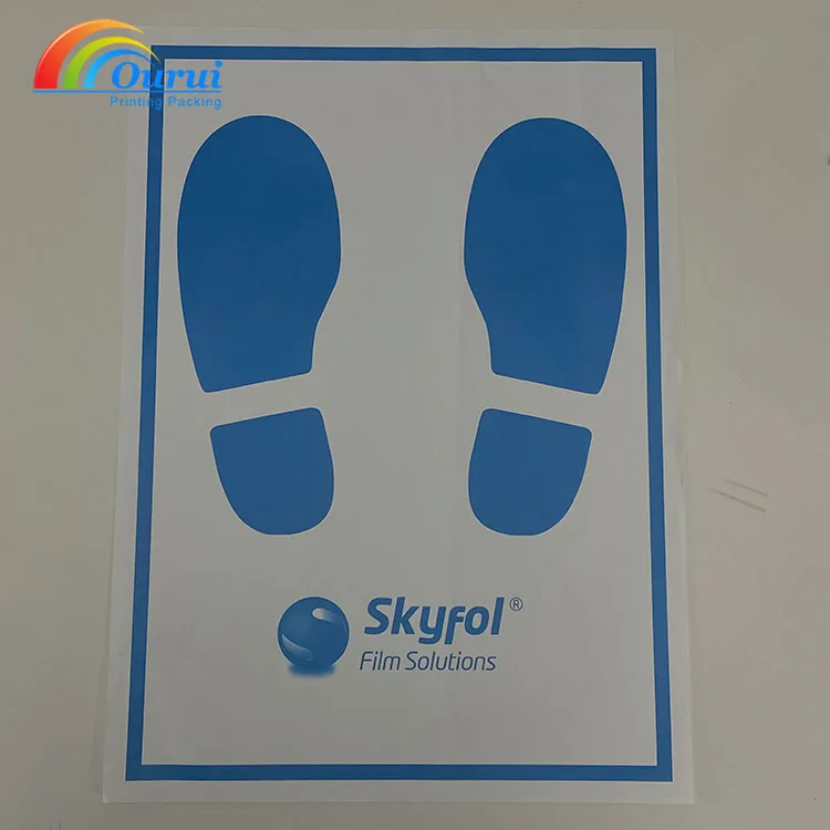 Custom Car Disposable Foot Mat Paper Car Wash Shop Kraft Foot Paper Beauty Waterproof Foot Paper