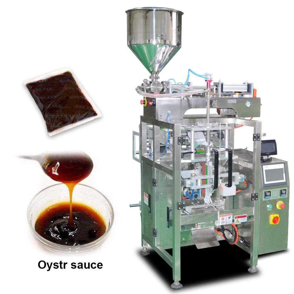 Oyster Sauce Curry Paste Viscous Liquid Automatic Multi-function Packaging Machine