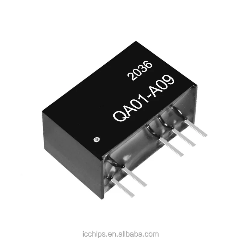 Support BOM allocation quotation,Input range 14.5-15.5V to+9V/+9V IGBT driver dedicated DC/DC power supply,QA01-A09