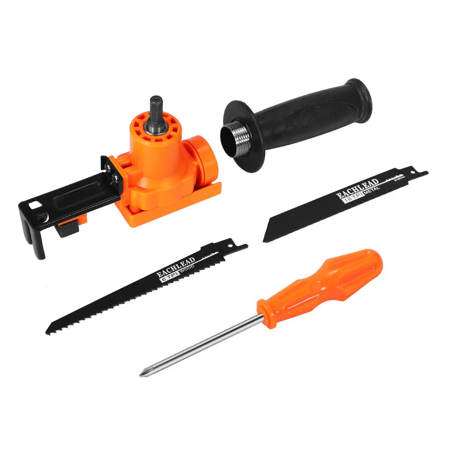 Hot Sell Power Tool Portable Reciprocating Saw Adapter Set for Electric Drill Convert to Reciprocating Saw