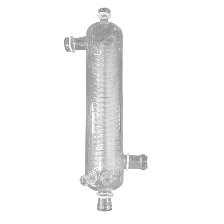 Multi-effect short path wiped thin film evaporator
