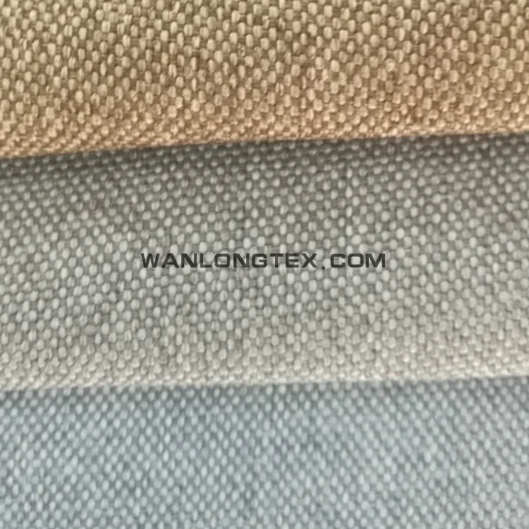 wholesale 100% linen polyester sofa curtain Upholstery  hometextile Savana Hugo Alova  fabric