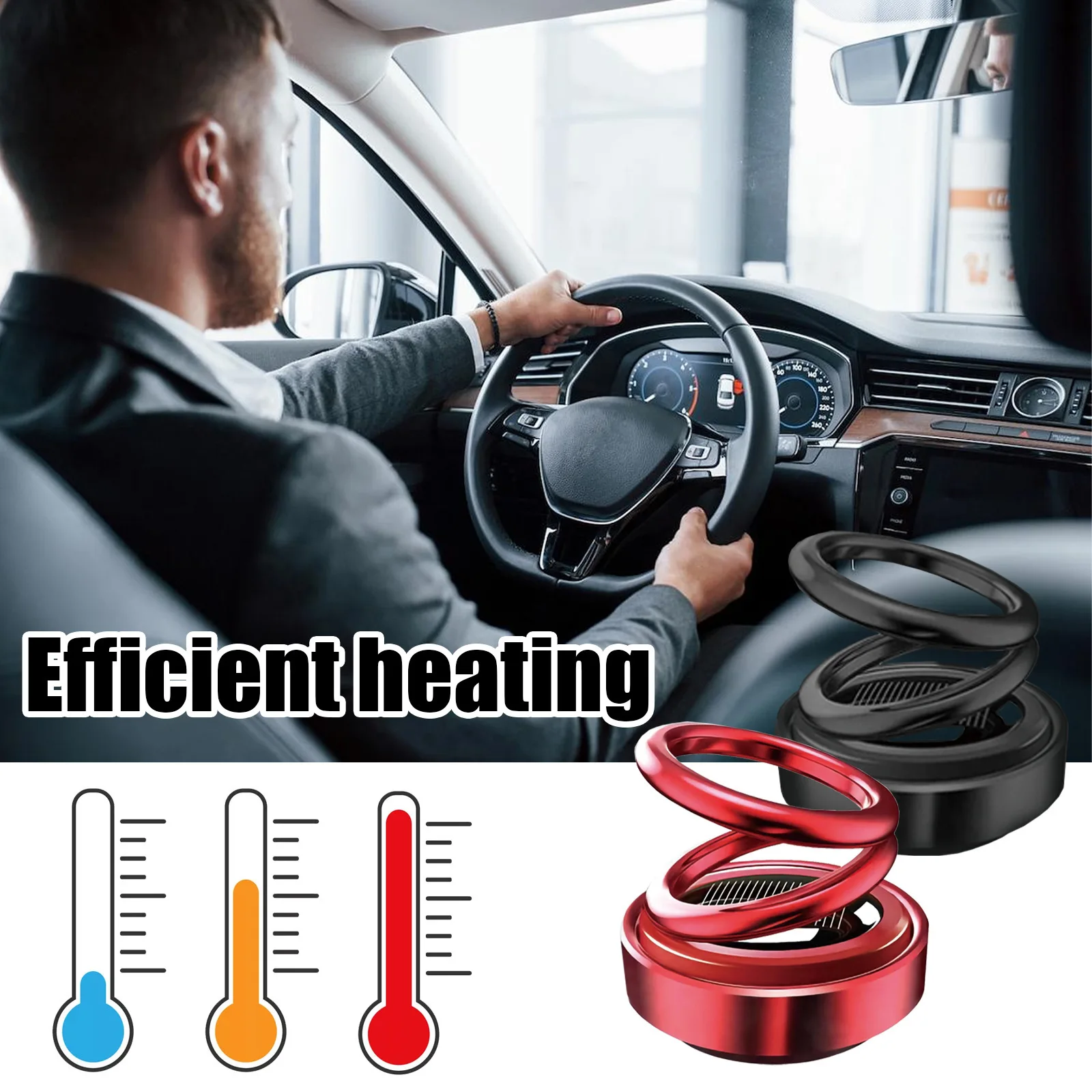 Hot Sale Rayhong Perfume Diffuser Air Freshener For Car Household Mini Kinetic Molecular Heaters