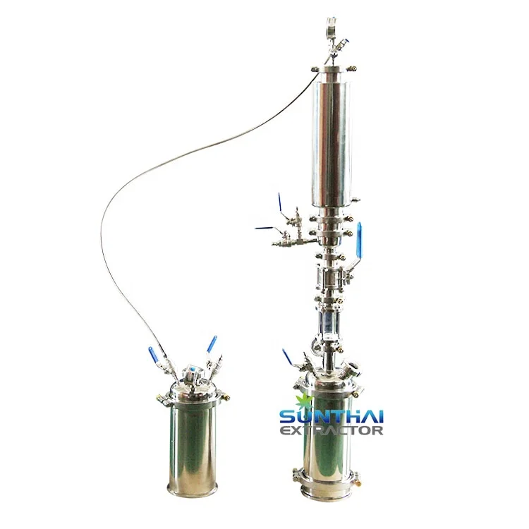 1LB True Dewax Extractor Bidirectional Flow Closed Loop Extractor with Recovery Tank