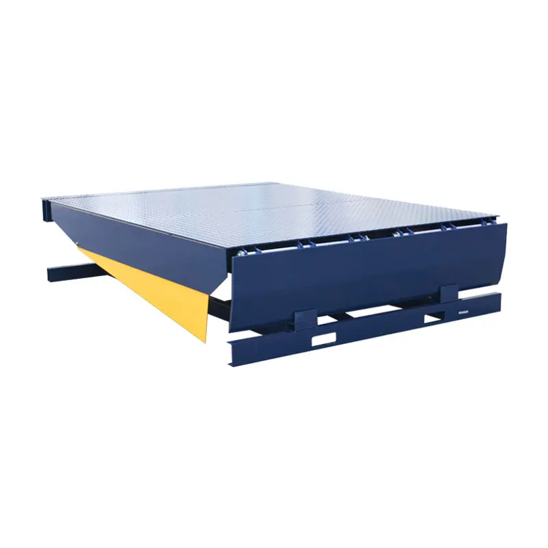 Qiyun 6-14 tons Warehouse Adjustable Fixed Loading Dock Leveler for Container Loading