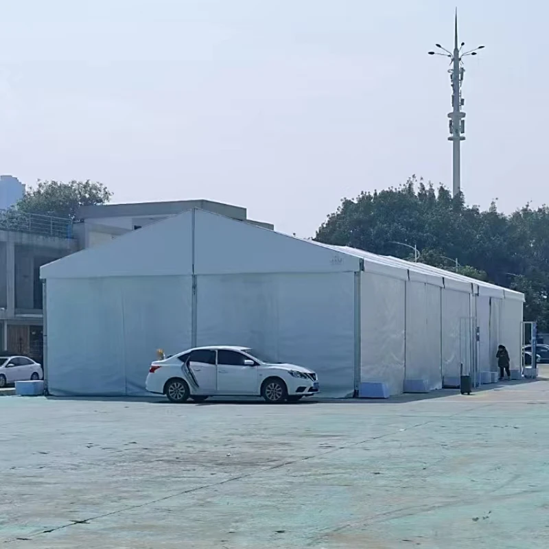 Heavy Duty  Aluminum Structure waterproof event tent Large Industrial Storage Warehouse Tents