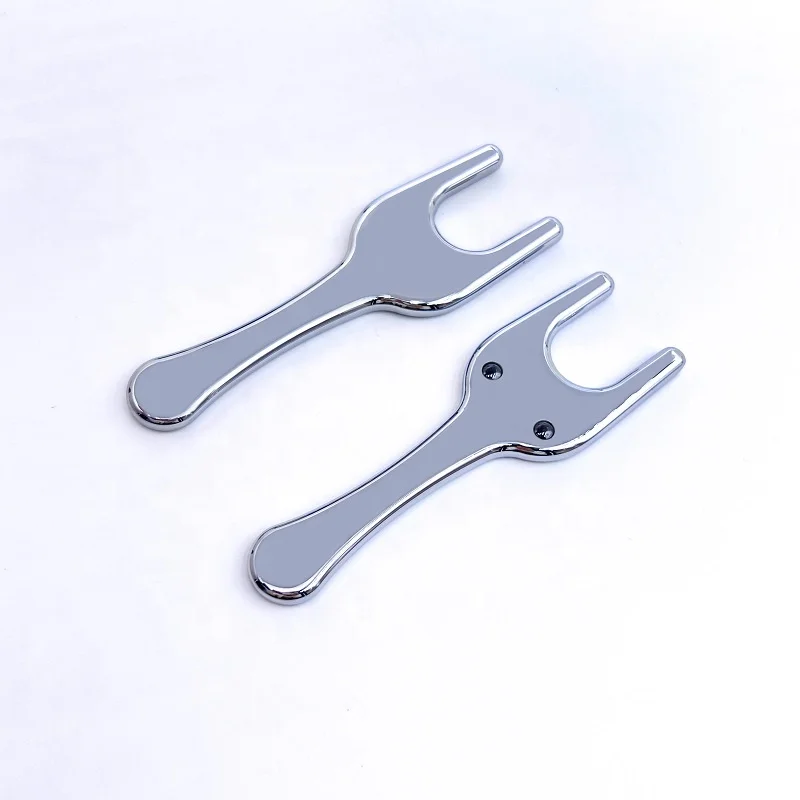 2023 New Design Stainless Steel Tera-hertz Stone Gua Sha Metal Body Nose Acupoint Massager