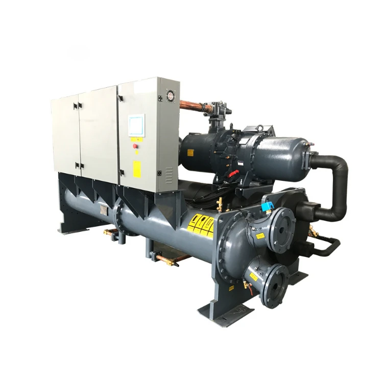 Air-Cooled Screw Water Chiller Liquid Industrial  Cooling System Air Cooled Screw Water Chiller