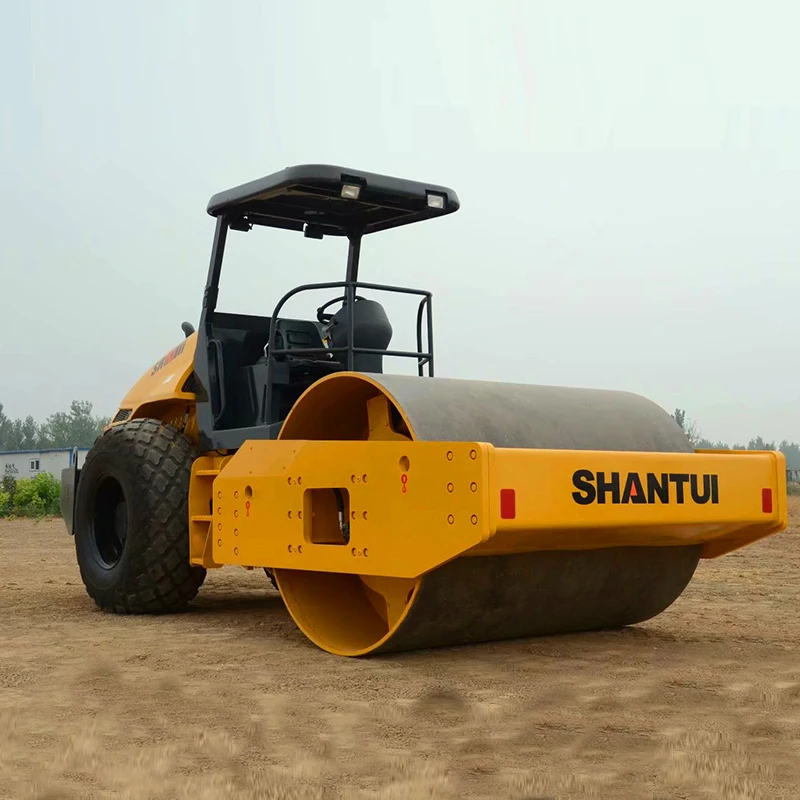 Shantui 10 Ton Small Single Drum Compactor Vibratory Road Roller SR10 SR10-B6 for Sale