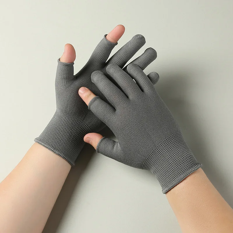 Non-slip wear-resistant breathable gloves packaging work nylon labor gloves