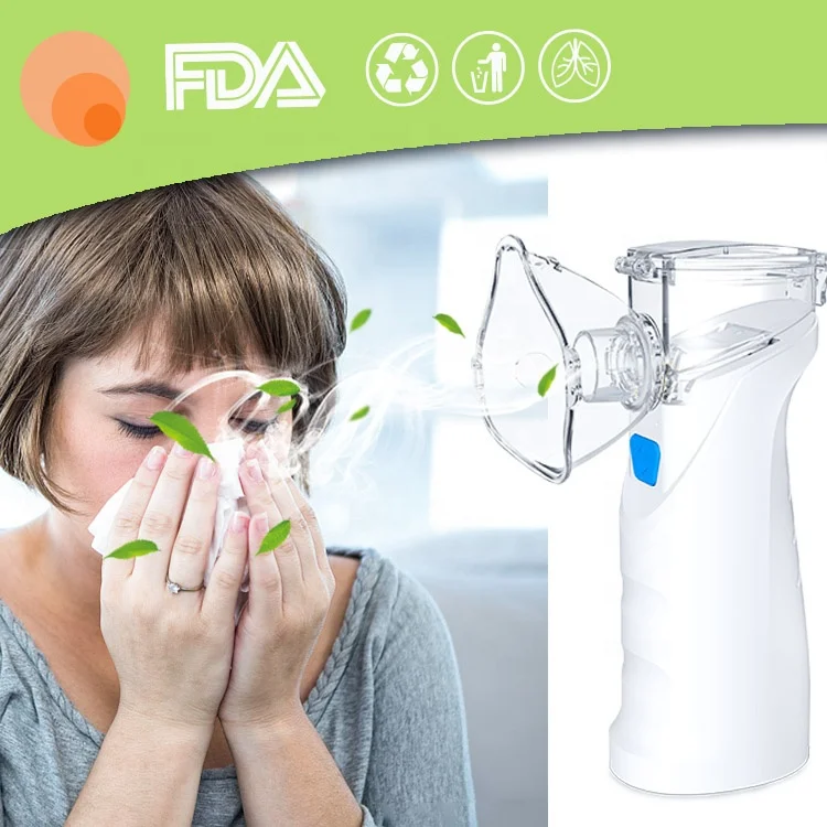 New Medical Respiratory Therapy Portable Children Adult Mesh Ultrasonic Nebulizer Asthma Household Medical Nebulizer Mesh