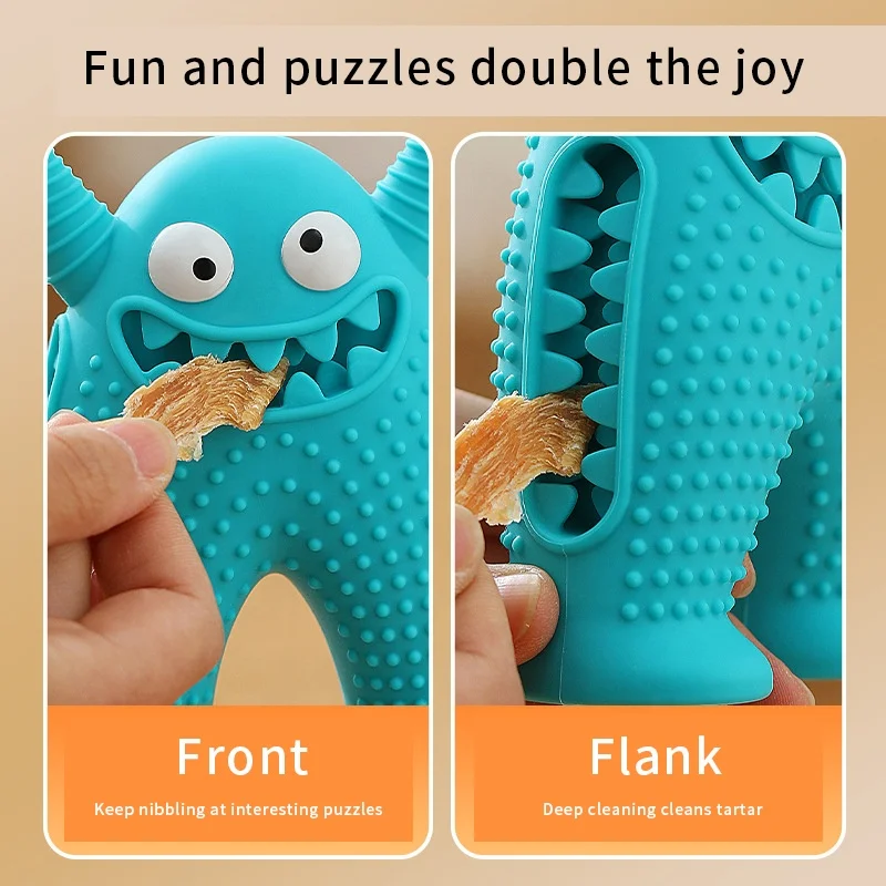 Wholesale Small Monster Grinding Teeth Durable To Bite Easy To Clean New Arrivals Pet Sound Squeak Toys