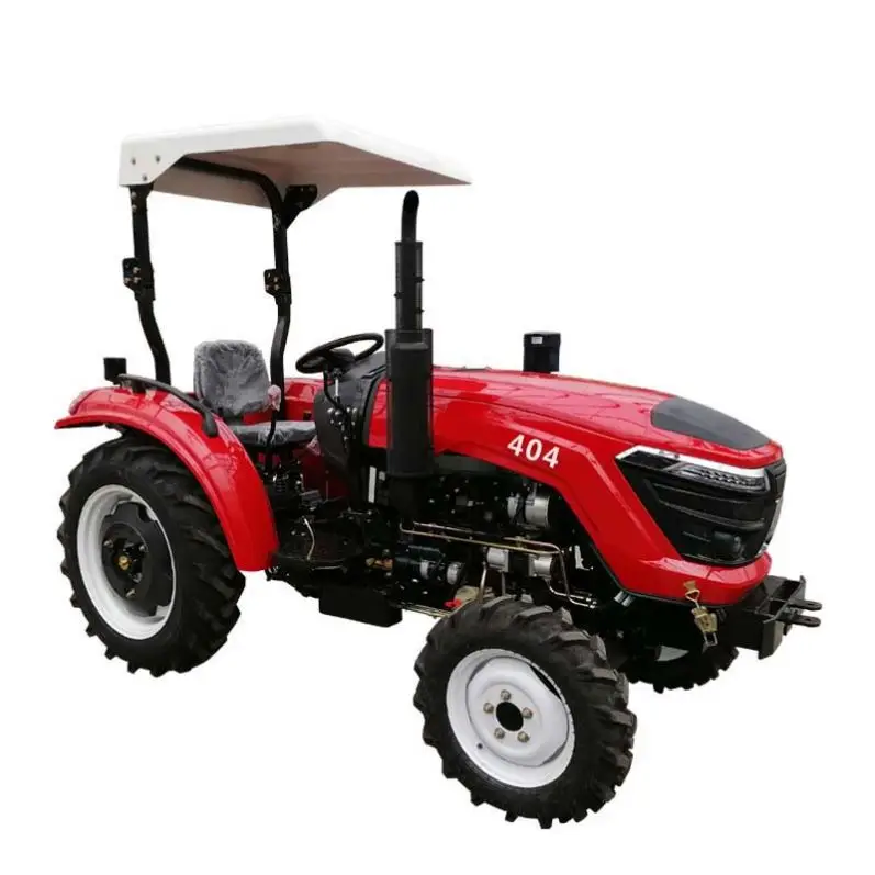 30hp 35hp 40hp 45hp трактор с небольшим ковшом размером сельскохозяйственных тракторный мини-прицеп для